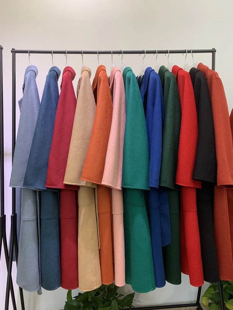 Luxury Cashmere Wool Coat - P12 Hub Europe