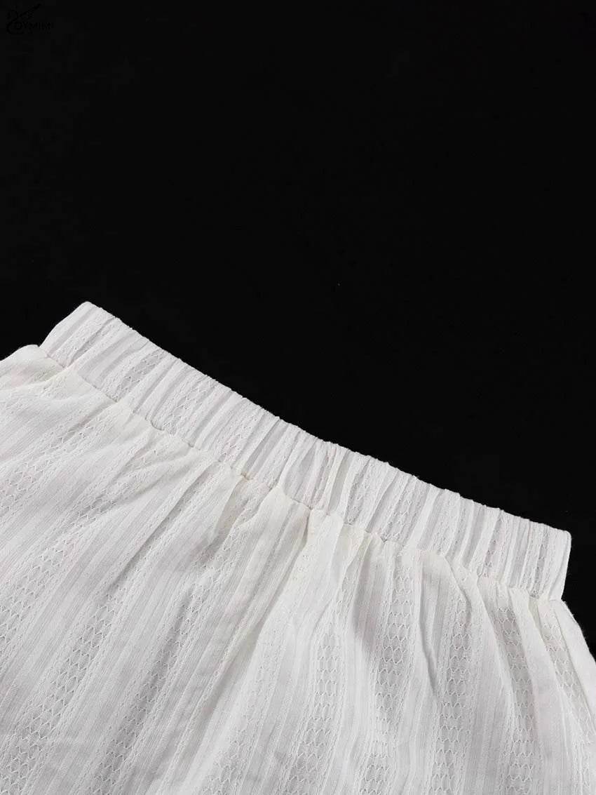 Oymimi White Puff Sleeve Shorts - P12 Hub Europe