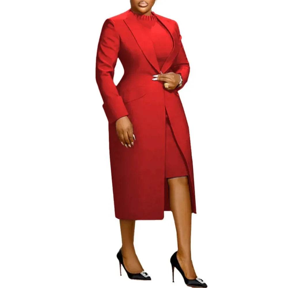 Elegant Office Blazer Dress - P12 Hub Europe