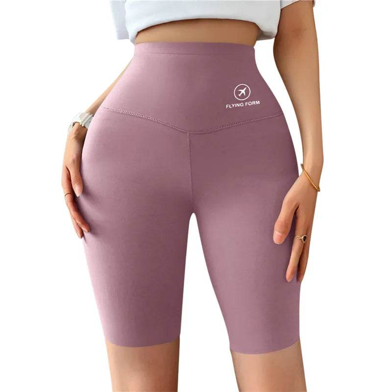 Women's High Waist Gym Shorts - P12 Hub Europe