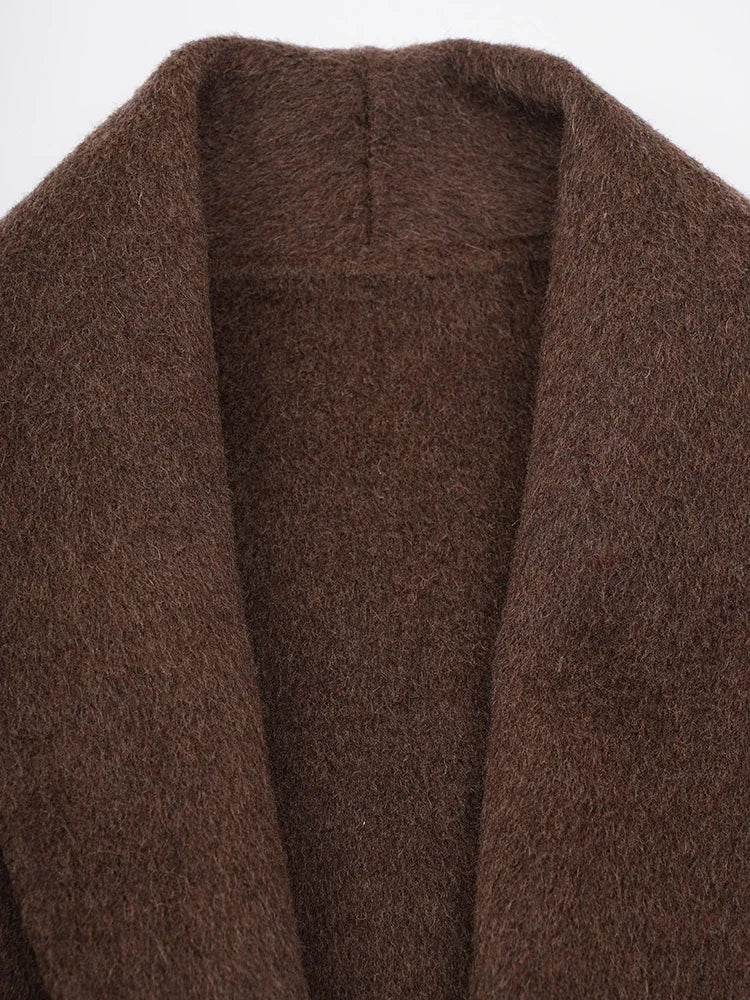 Fox Fur Wool Coat - P12 Hub Europe