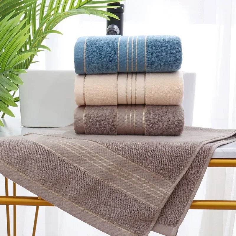 Highly Home & Garden Towel Bathroom Accessories Skin-friendly Color for Cotton Children Solid Universal and Adults Absorbent - P12 Hub Europe