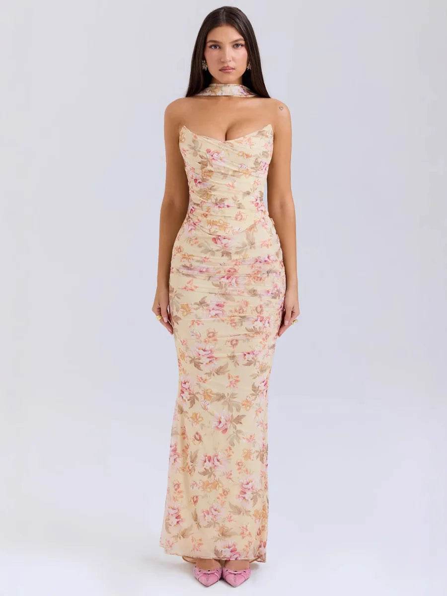 Suninheart Elegant Strapless Maxi Set - P12 Hub Europe