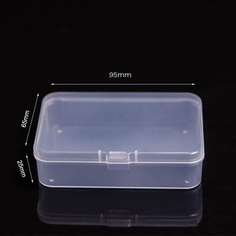 Mini Plastic Box Rectangular Box Translucent Box Packing Box Storage Box Dustproof Solid Strong Jewelry Storage Case Container - P12 Hub Europe