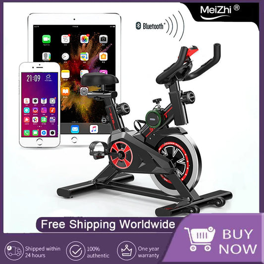 Spin Bike Home Fitness Equipment-Gym Dedicated Indoor Exercise Weight Loss Silent Smart Power Bike-Hot New for EffectiveWorkouts