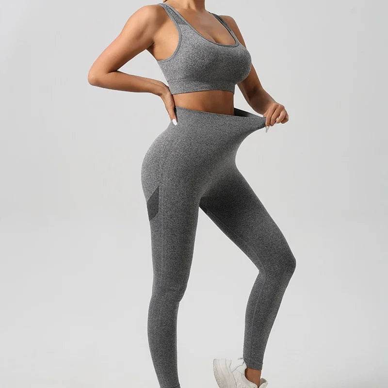 Mileegirl Seamless Gym Yoga Set - P12 Hub Europe
