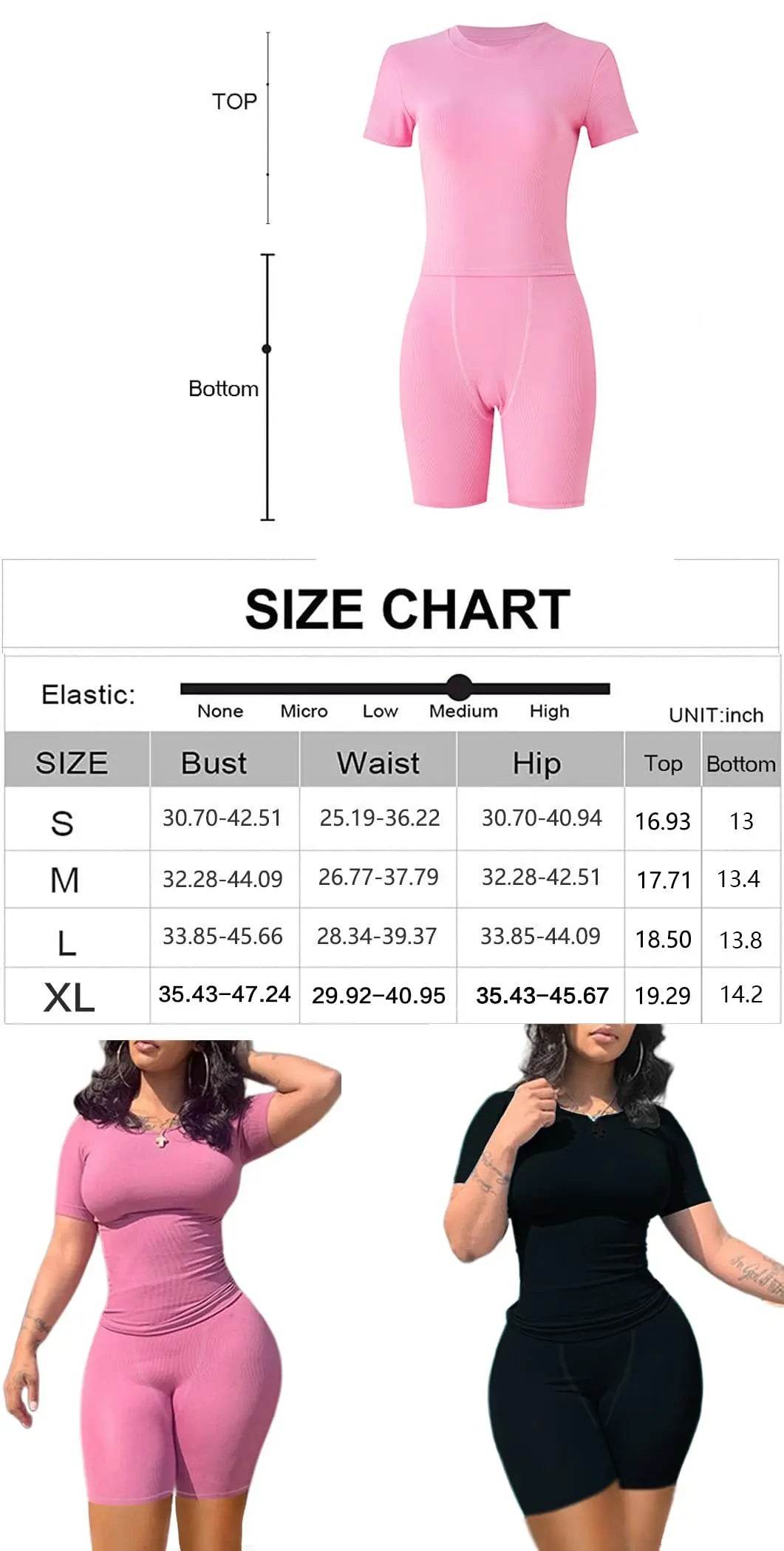 Ribbed Summer Lounge Shorts Set - P12 Hub Europe