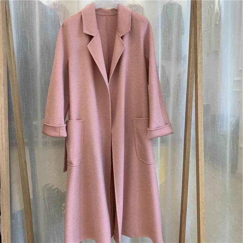 Luxury Cashmere Wool Coat - P12 Hub Europe