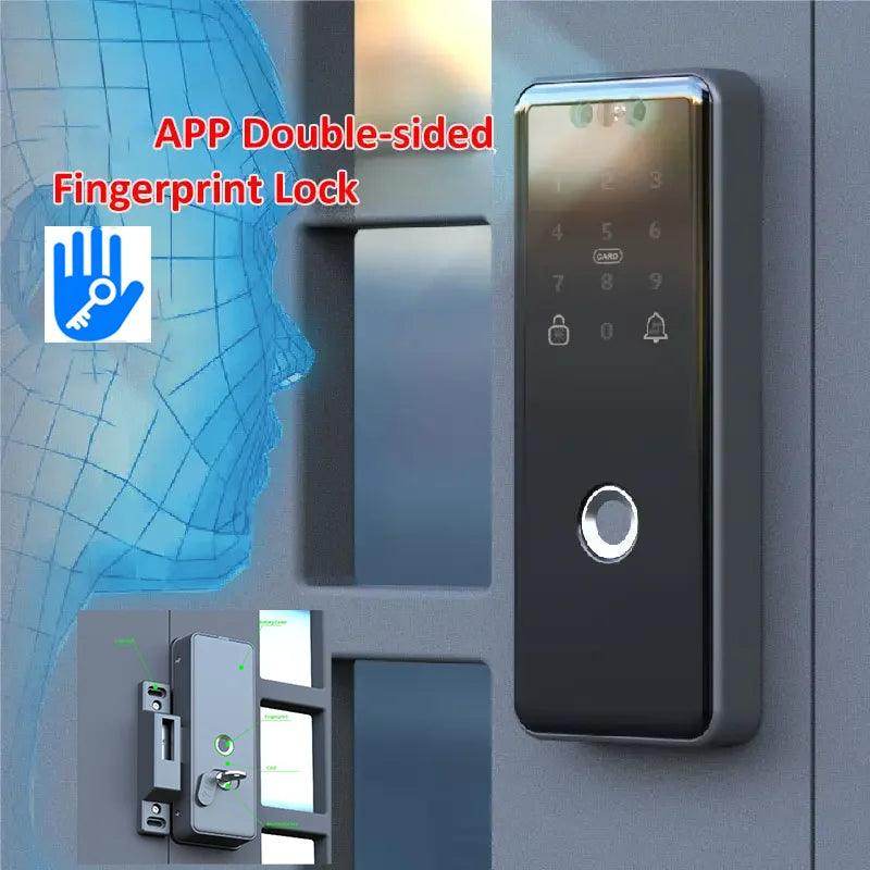 Dual-Side 3D Face Lock Sync, Fingerprint, Card - P12 Hub Europe