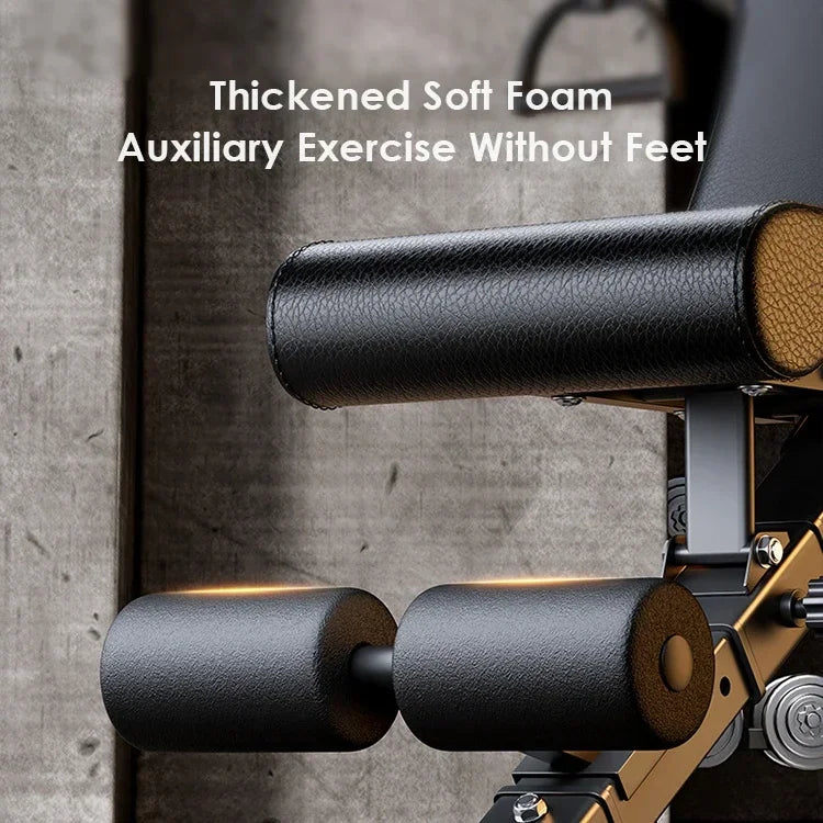 Hot 2024 Multifunctional Dumbbell Bench Bench Bench Press Home Sit-up Assistor Fitness Equipment Men's Bird Bench Press Chair