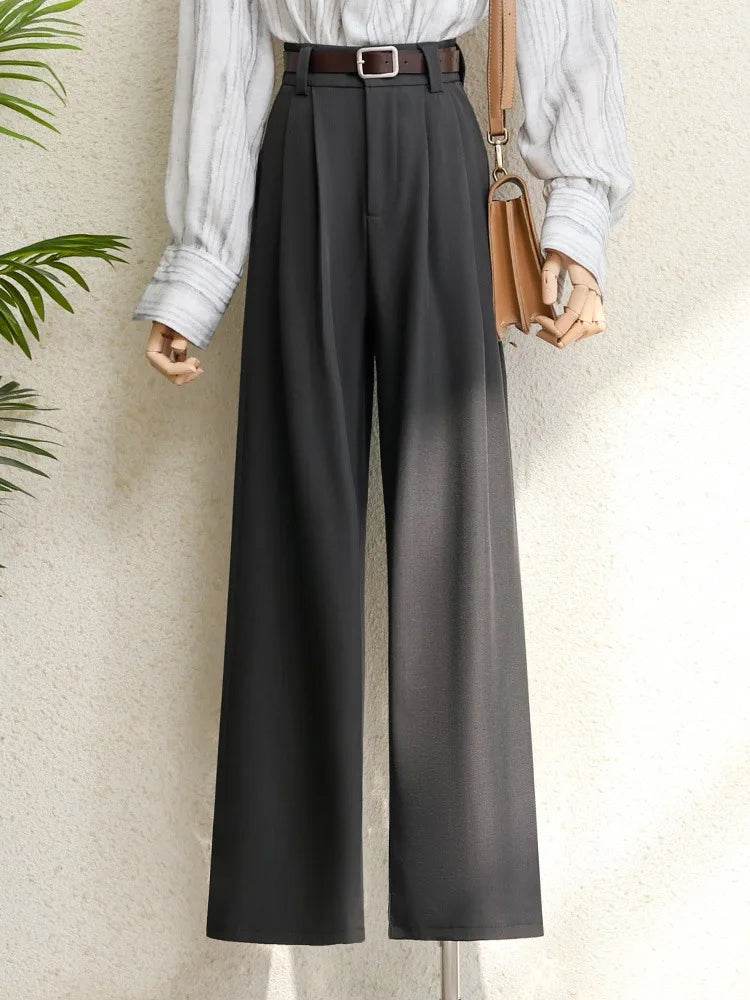 Women's Wide Leg Suit Pants - P12 Hub Europe