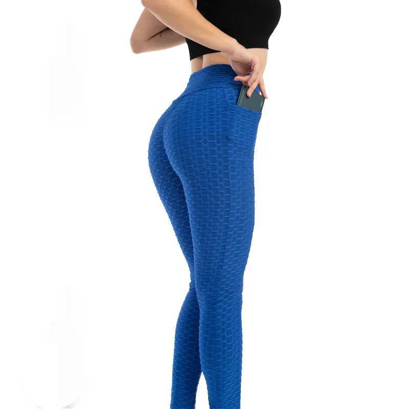 Women's Pocketed Bubble Leggings - P12 Hub Europe