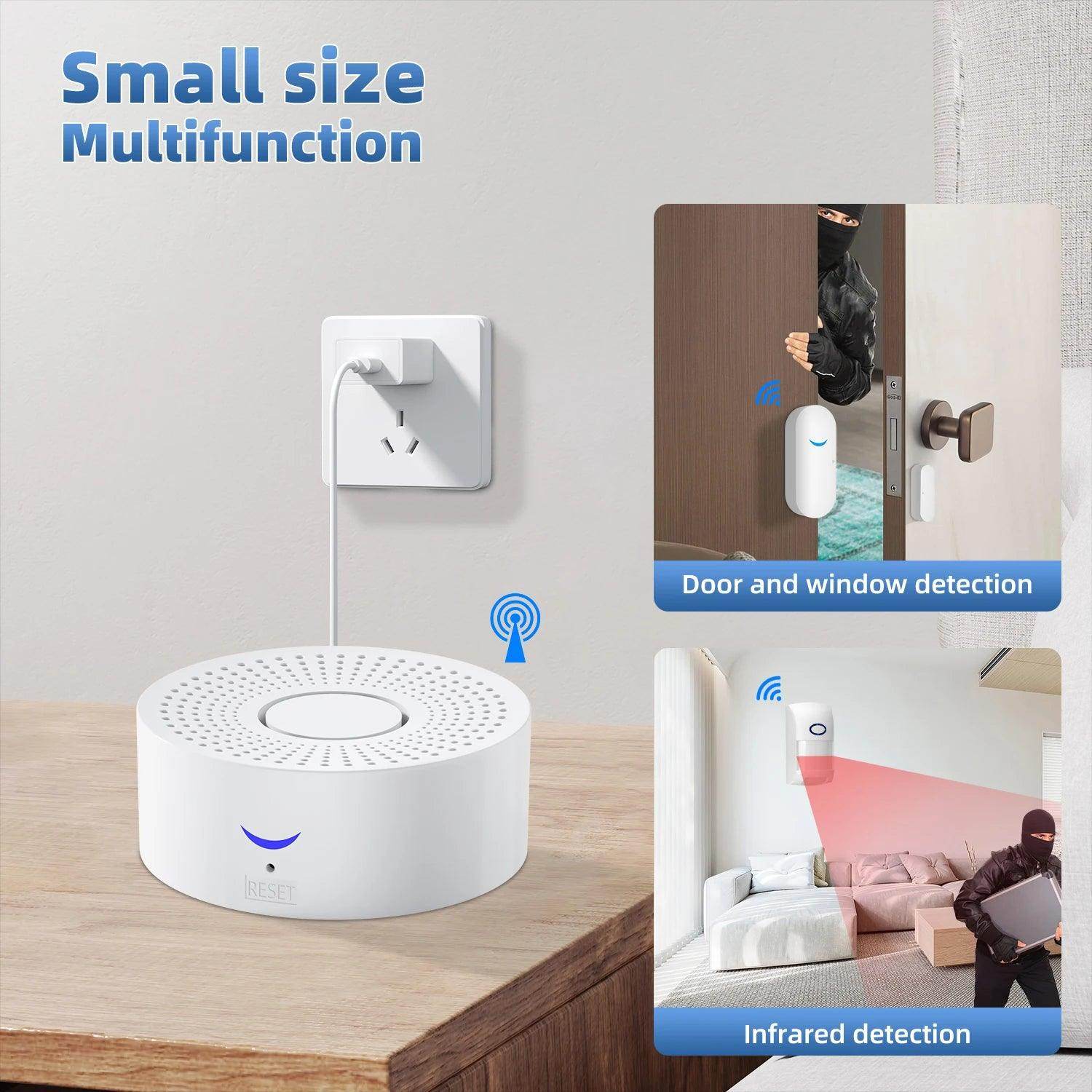 Alarm Smart Home WiFi App Controlled - P12 Hub Europe