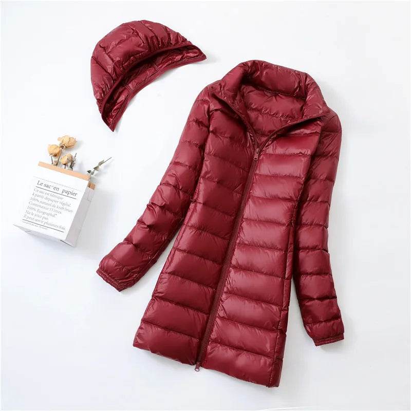 Lightweight Candy Color Down Hoodie - P12 Hub Europe