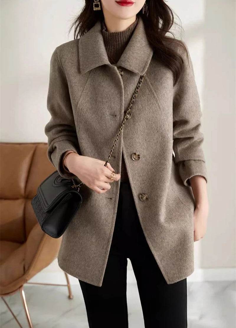 Long Casual Wool Coat - P12 Hub Europe