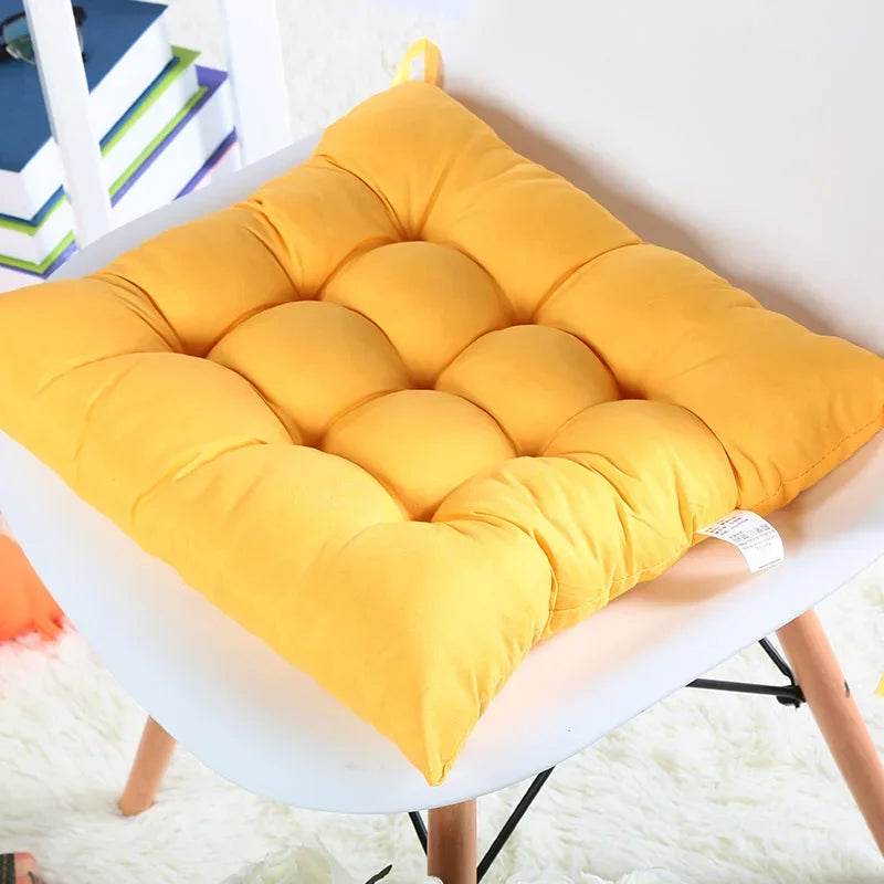 Colourful Chunky Seat Pads Cushion Chair Garden Cushion New Home Textile Cushion Garden HomeTie On Office Garden Dining Kitchen - P12 Hub Europe
