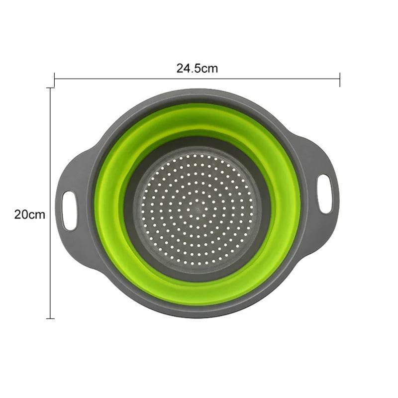 Folding Silicone Drain Basket - P12 Hub Europe