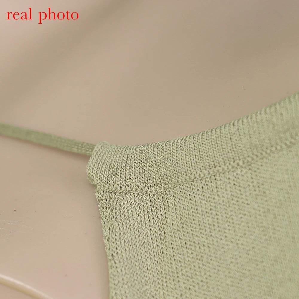 Knitted Backless Bandage Maxi Dress - Sexy Beachwear - P12 Hub Europe