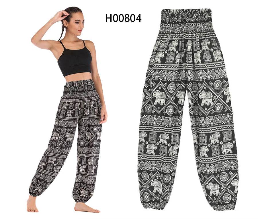 Boho Hippie Harem Yoga Pants - P12 Hub Europe