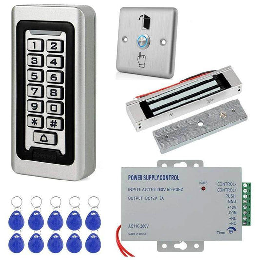 Keypad Access Control Kit IP68 RFID 180KG/280KG Lock - P12 Hub Europe