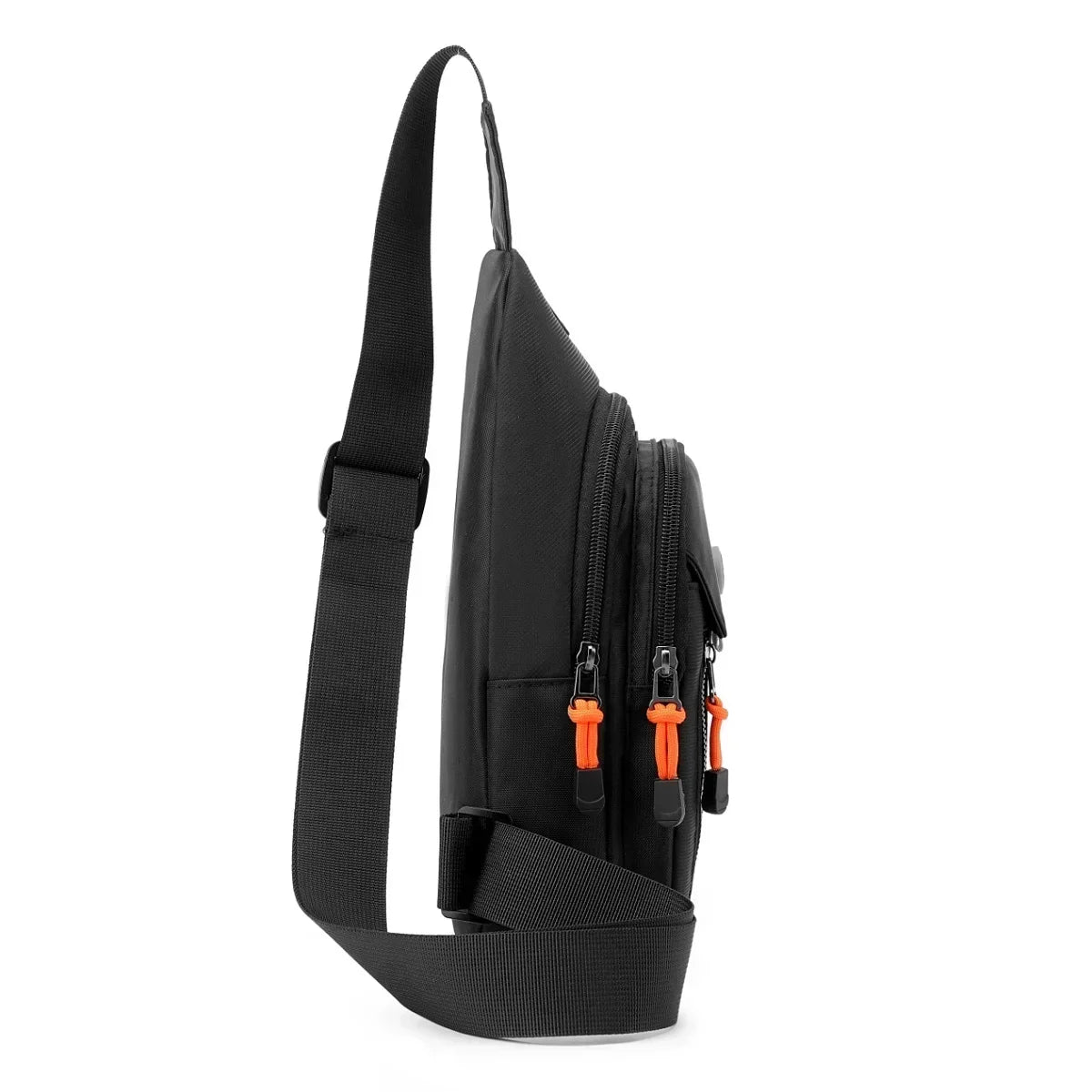 Mens Adventure Sling Backpack - Spacious Rugged for Outdoor Sports Hiking and Travel - Versatile Chest Bag with Multiple Pockets