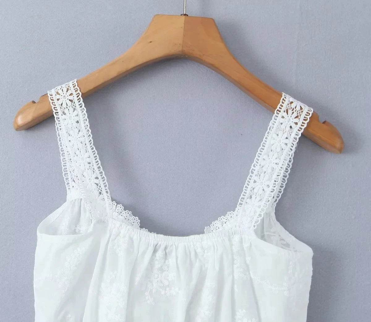 White Lace Beach Skirt Set - P12 Hub Europe