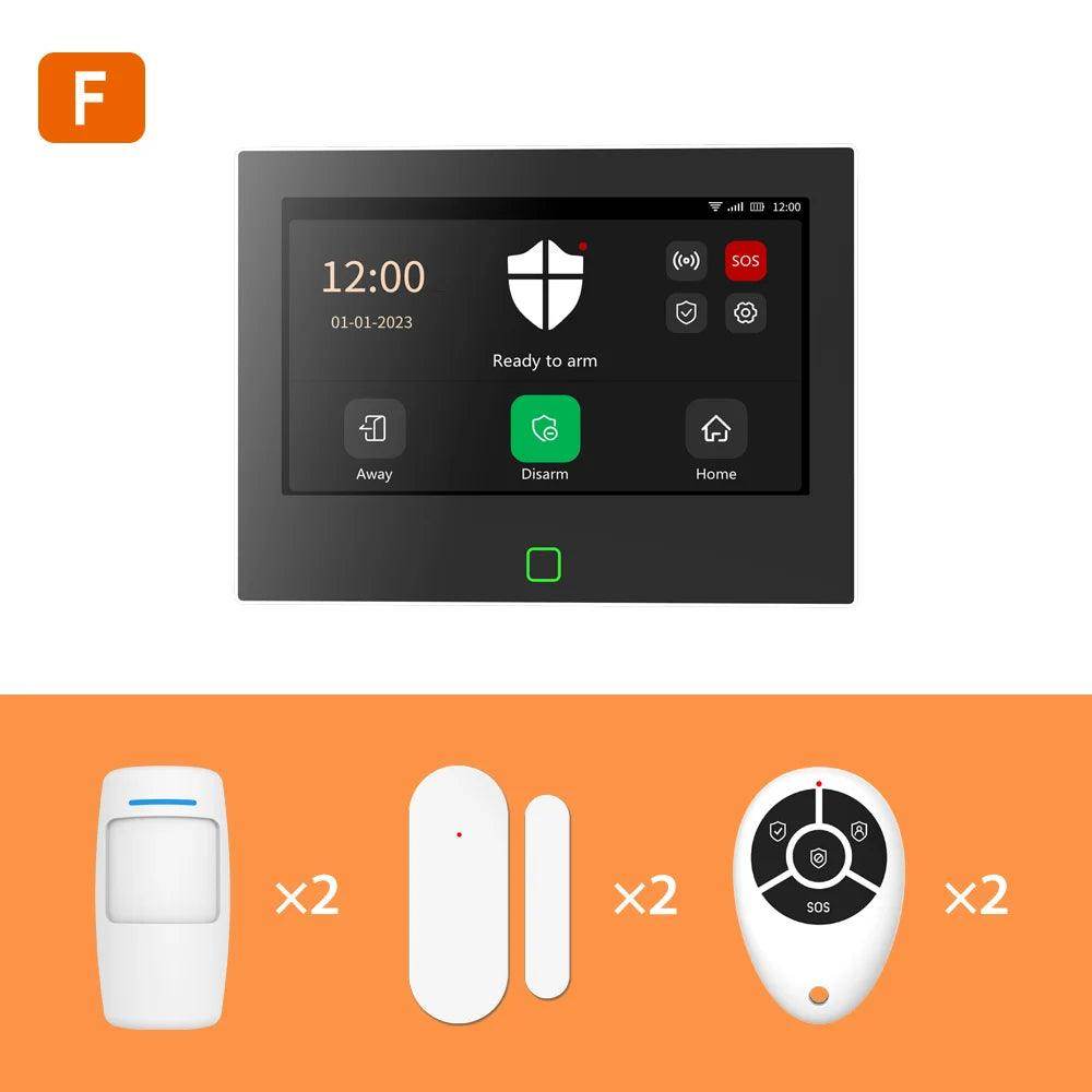 Alarm Smart Staniot WiFi 4G Tuya - P12 Hub Europe