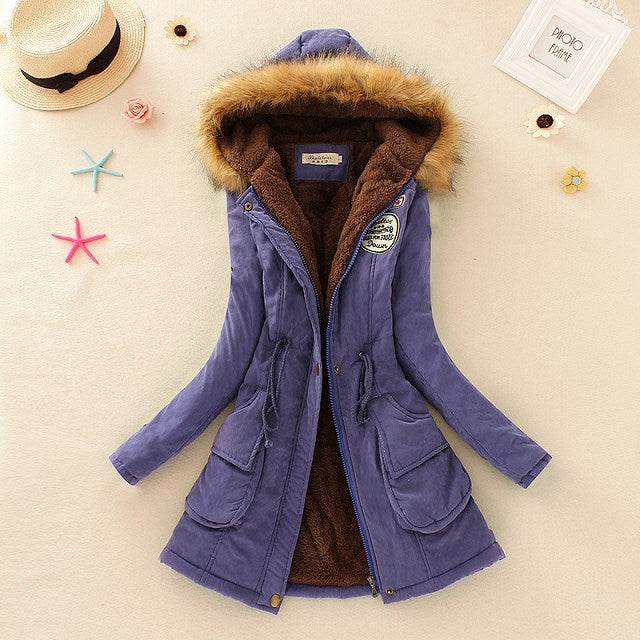 Slim Hooded Padded Parka - P12 Hub Europe