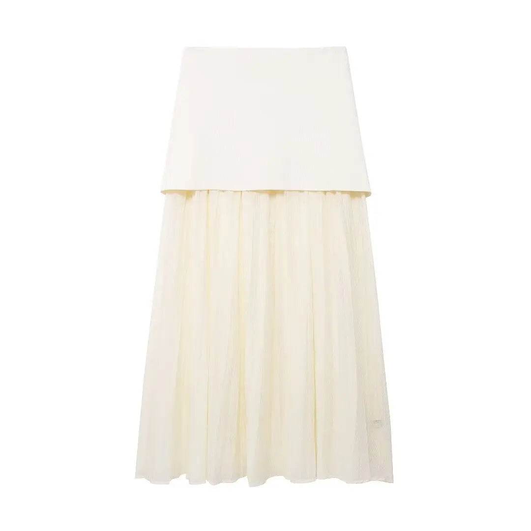 Knitted Vest Skirt Set - P12 Hub Europe