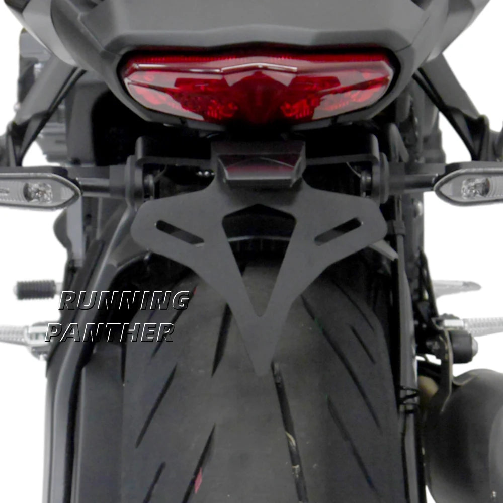 Motorcycle Rear Short Tail Stock License Plate Holder Tailstock Frame Bracket Kit For Yamaha MT-10 MT10 MT 10 2022 2023 2024