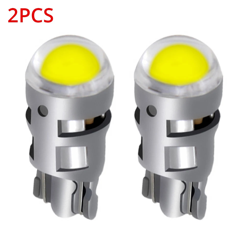 2/4/10/50X T10 W5w Signal Lamp Car Bulb Reading Lamps Interior Dome Light Clearance Backup Reverse License Plate Bright Modify