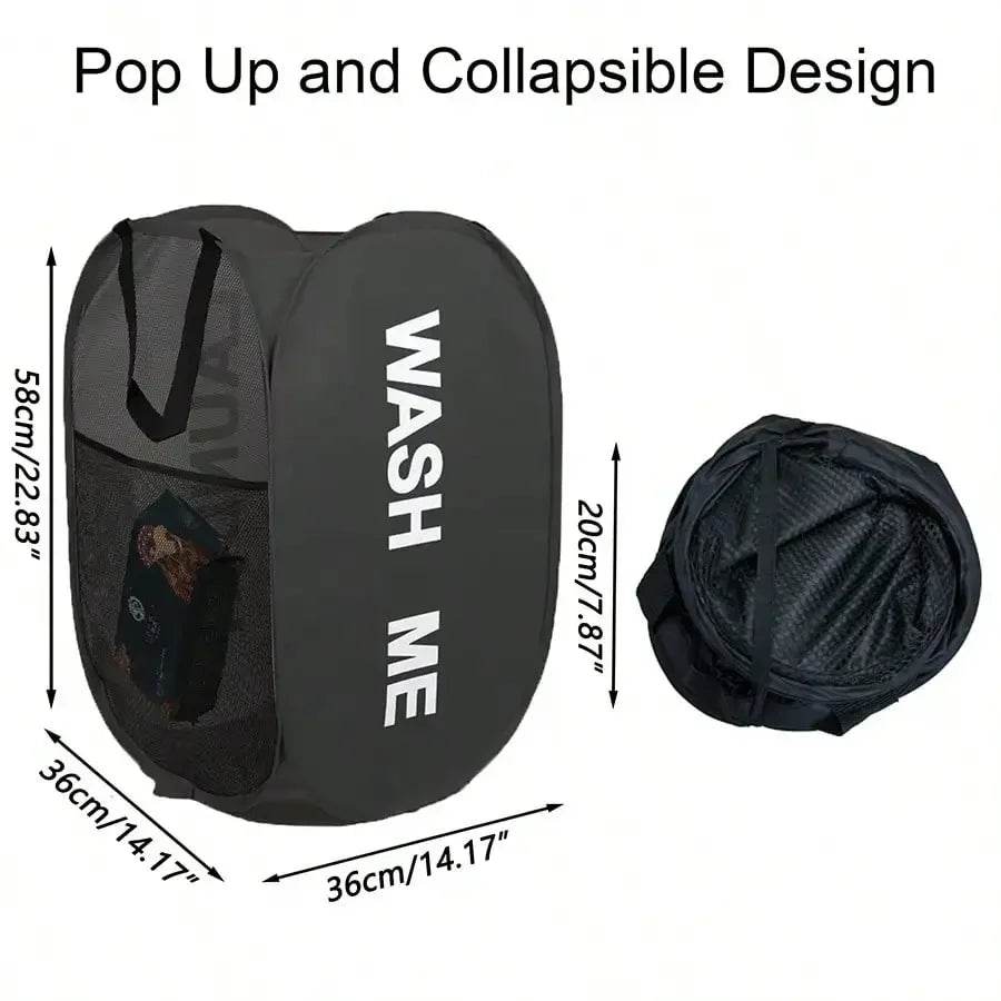 Collapsible Mesh Pop-Up Laundry Hamper - P12 Hub Europe