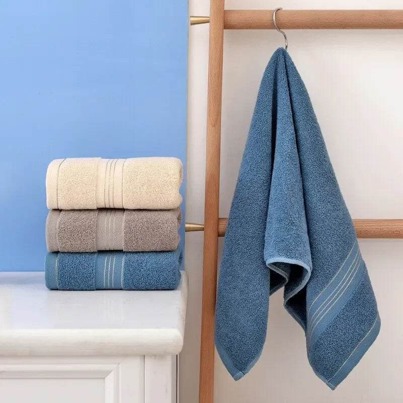 Highly Home & Garden Towel Bathroom Accessories Skin-friendly Color for Cotton Children Solid Universal and Adults Absorbent - P12 Hub Europe