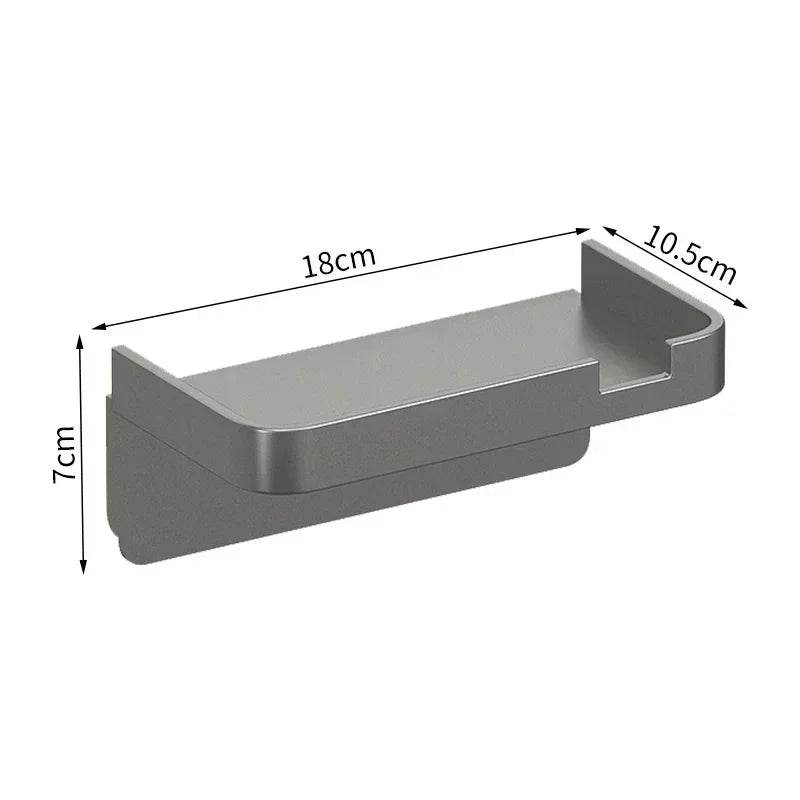 2024 New Plastic Steel Toilet Paper Holder Bathroom Wall Mount WC Paper Phone Holder Shelf Towel Roll shelf Accessories - P12 Hub Europe