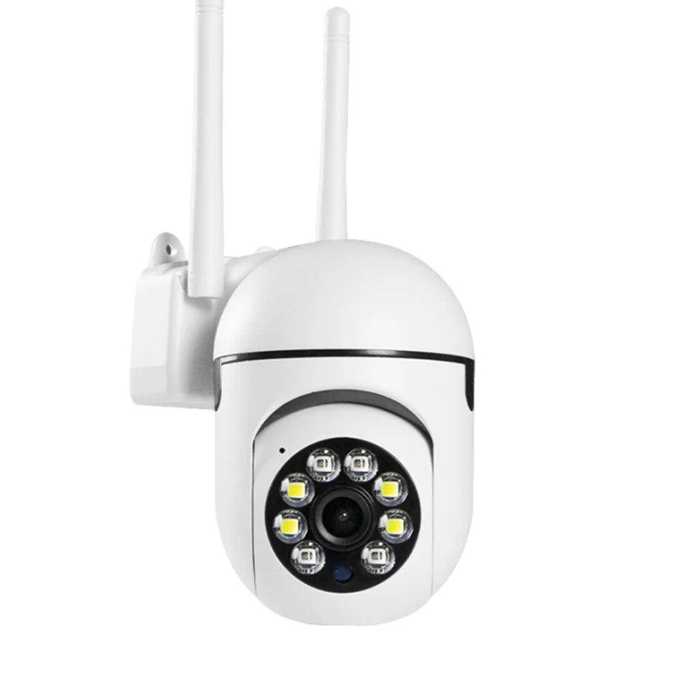 Outdoor WiFi Camera 8MP PTZ 4X Zoom, AI Track, Color Night - P12 Hub Europe