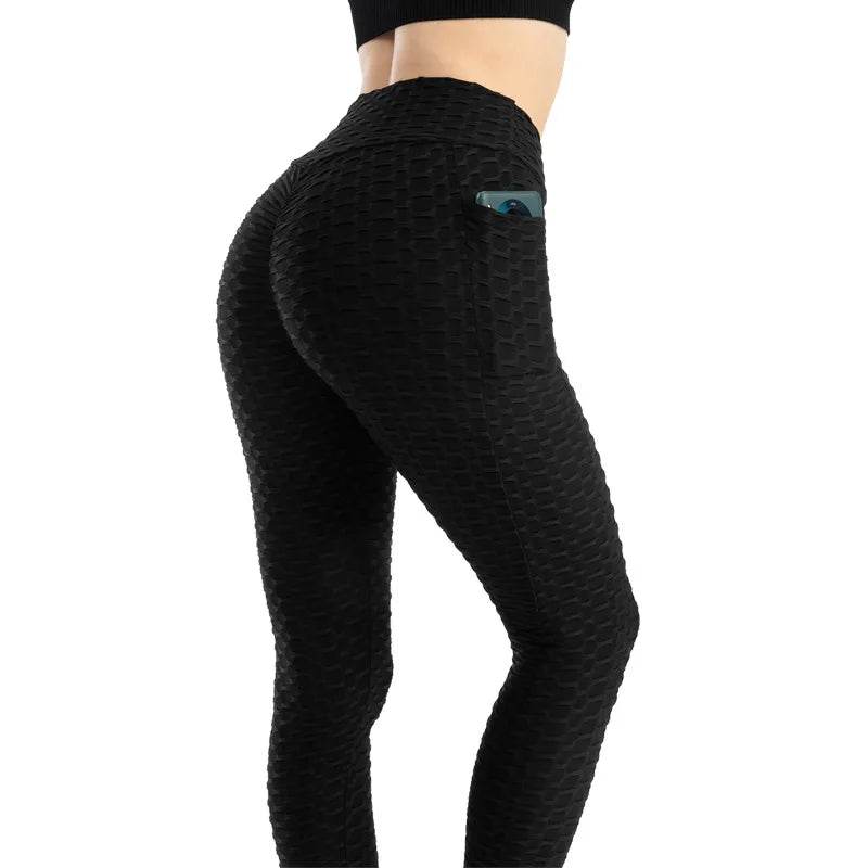 Women's Pocketed Bubble Leggings - P12 Hub Europe