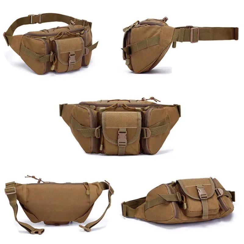 Multifunctional Waist Bag Men Waist Pack Pouch Camping Hiking Climb Outdoor Sports Hip Bum Belt Bag