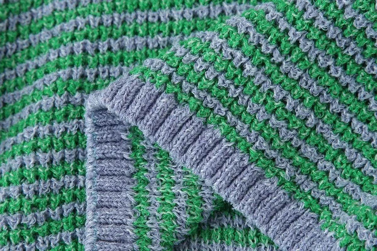 Summer Retro Knitted Shorts Set - P12 Hub Europe