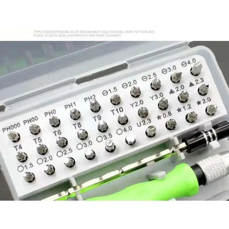 32 In 1 Multifunction Screwdriver Set Professional Magnetic Bits Screw Driver Mini Tool Case For iPhone Mobile Camera Watch PC