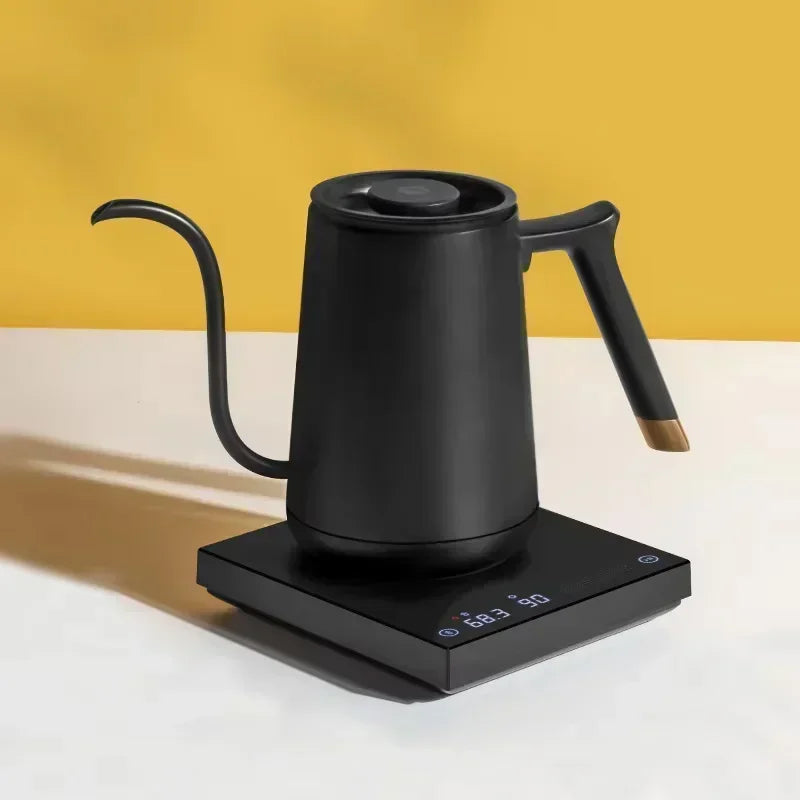 Timemore Fish Smart Electric Pour Over Kettle 600ml 220v  Fine Mouth Temperature Control Customize Hand Brew Coffee Pot Gift