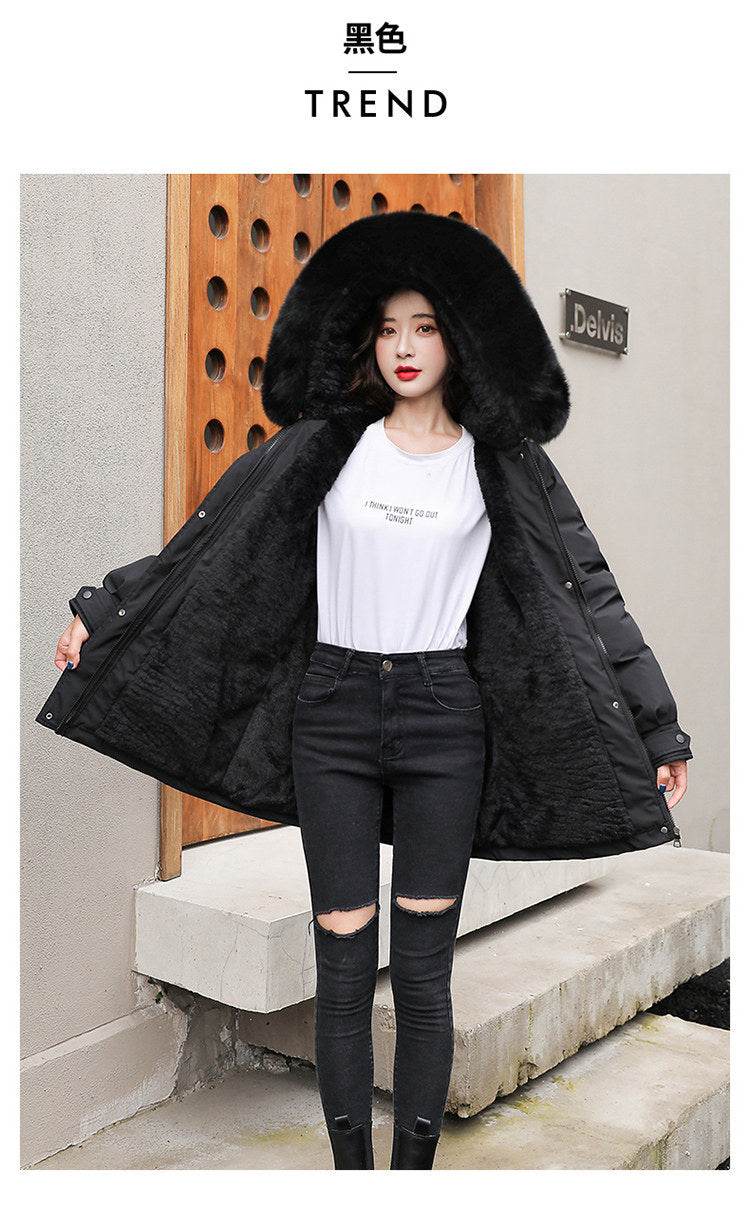 Slim Fur Collar Parka - P12 Hub Europe