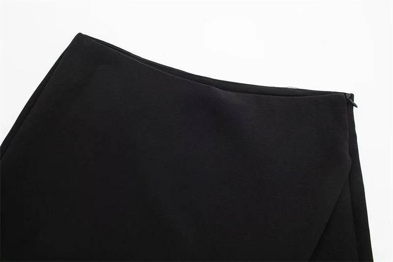 Black Mini Skort - P12 Hub Europe