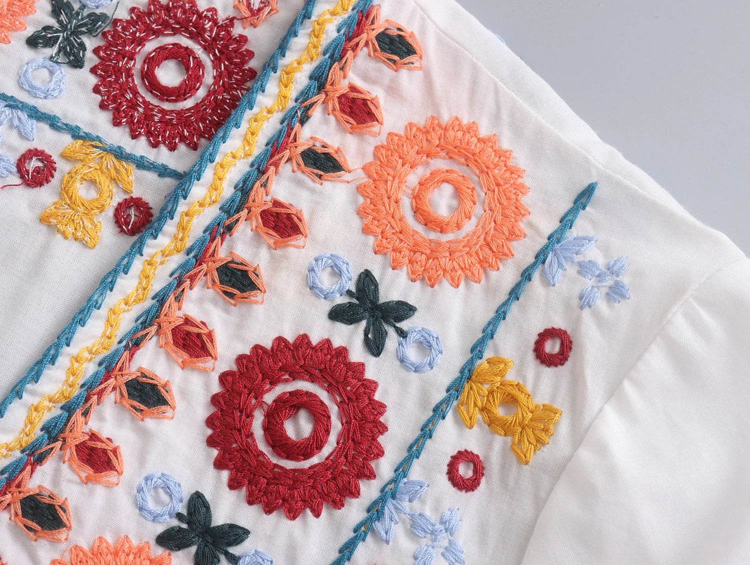 Ethnic Embroidered Top Skirt Set - P12 Hub Europe
