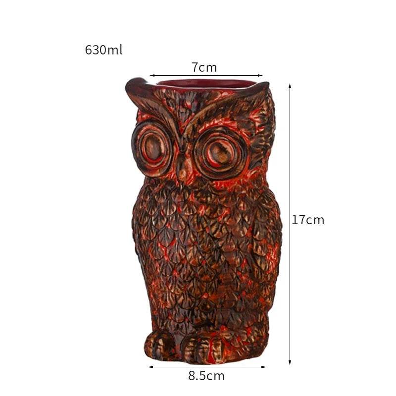 60 Types Ceramic Hawaii Tiki Mugs Creative Cocktail Glasses Beer Glass Martini Glasses Wine Glass Funny Cup Gift for Men - P12 Hub Europe