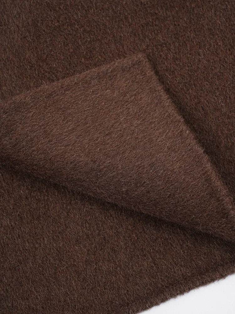Fox Fur Wool Coat - P12 Hub Europe