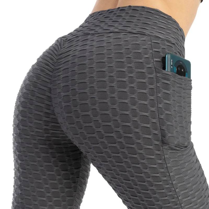 Women's Pocketed Bubble Leggings - P12 Hub Europe