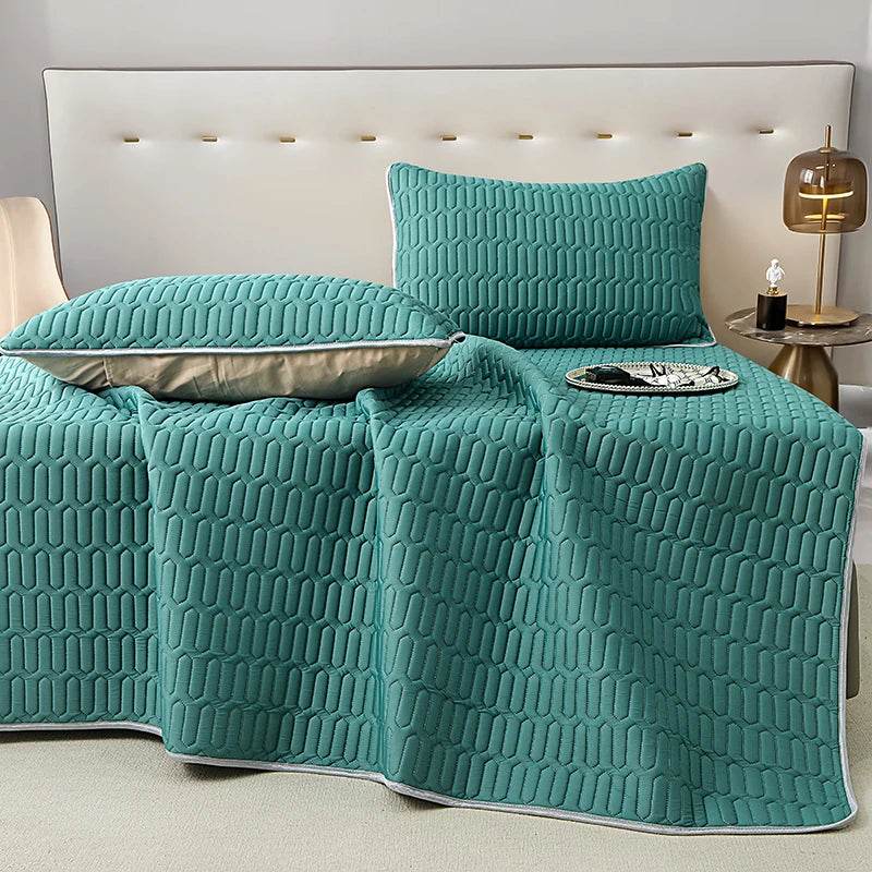 Queen Cooling Mattress Topper Summer Mattress Pad for Hot Sleepers and Night Sweats Instant Cooling Mattress Cover - P12 Hub Europe