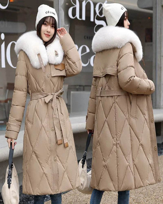 Long Slim Warm Winter Parka - P12 Hub Europe