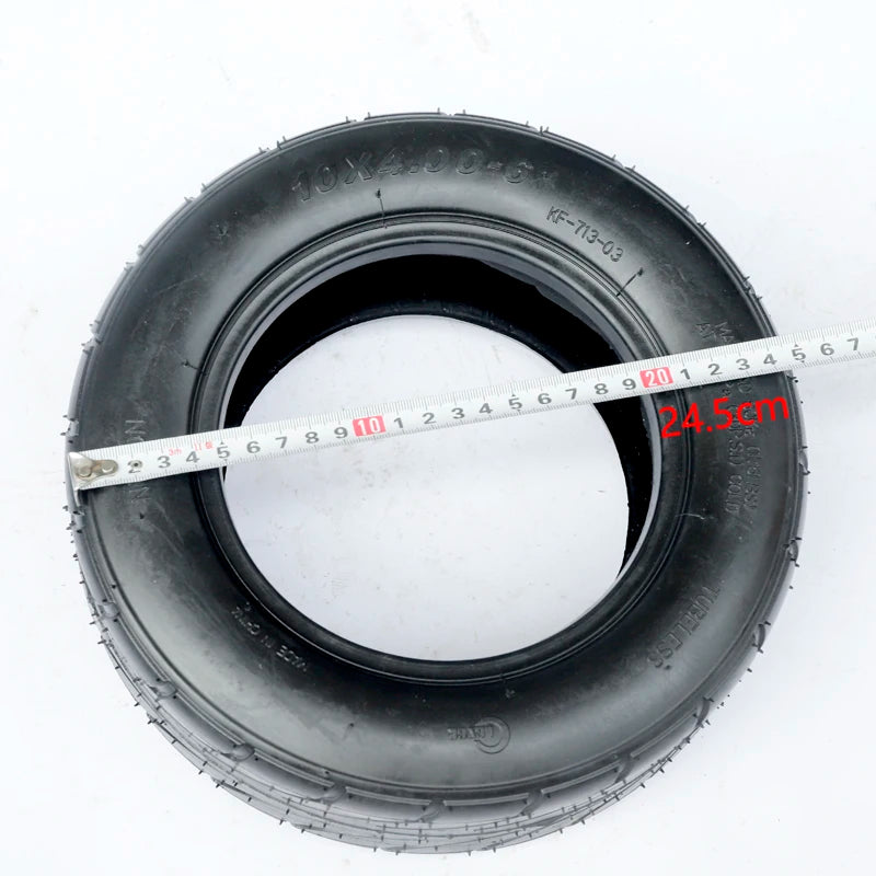 Mini Motorcycle 10*4.00-6 Anti Slip Off-road Tire for Electric Scooter Balance Car 10x4.00-6 Tubeless Vacuum Tire