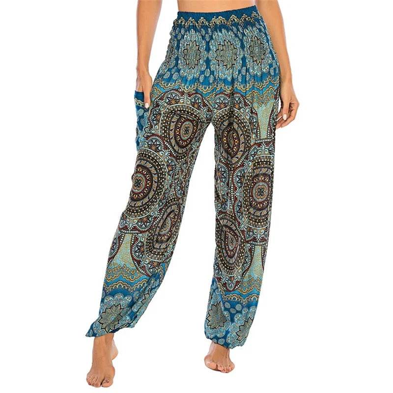 Boho Hippie Harem Yoga Pants - P12 Hub Europe